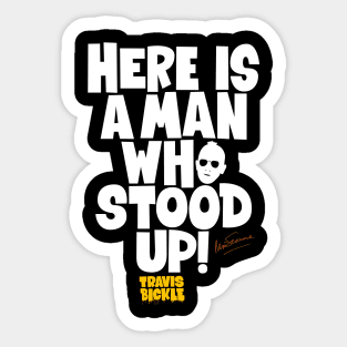 Taxi Driver Movie Quote Shirt Design - Martin Scorsese Classic Sticker